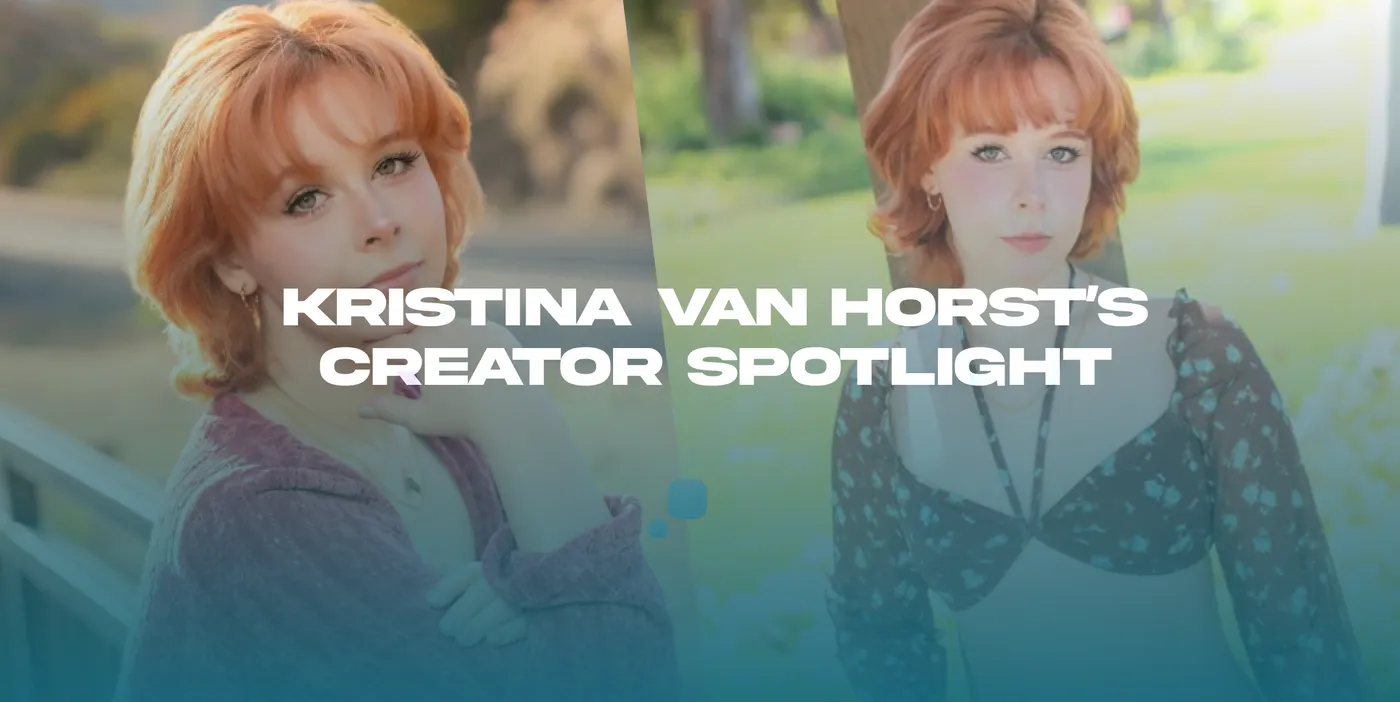 Kristina Van Horst - Creator Spotlight Header Graphic