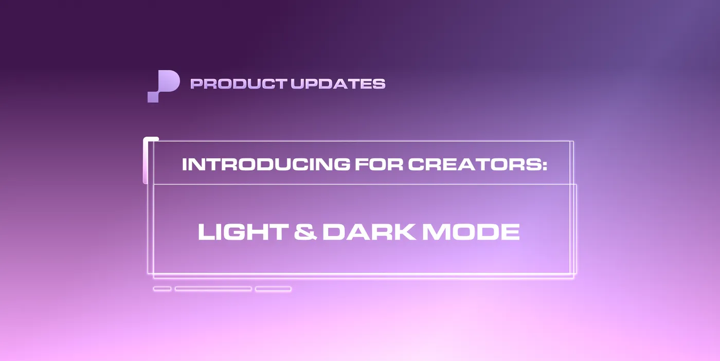 Light & Dark Modes