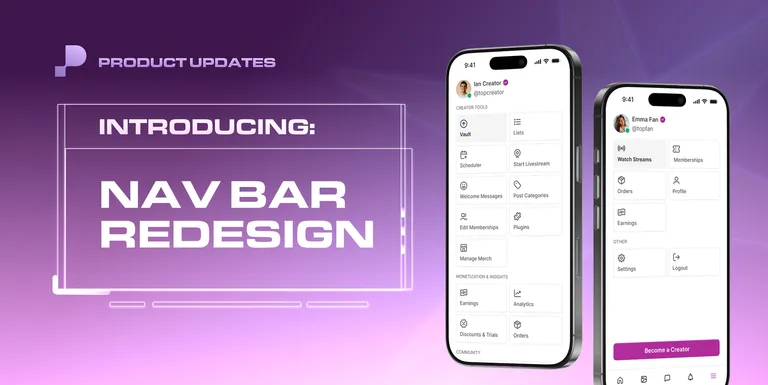 Navigation Bar, Redesigned