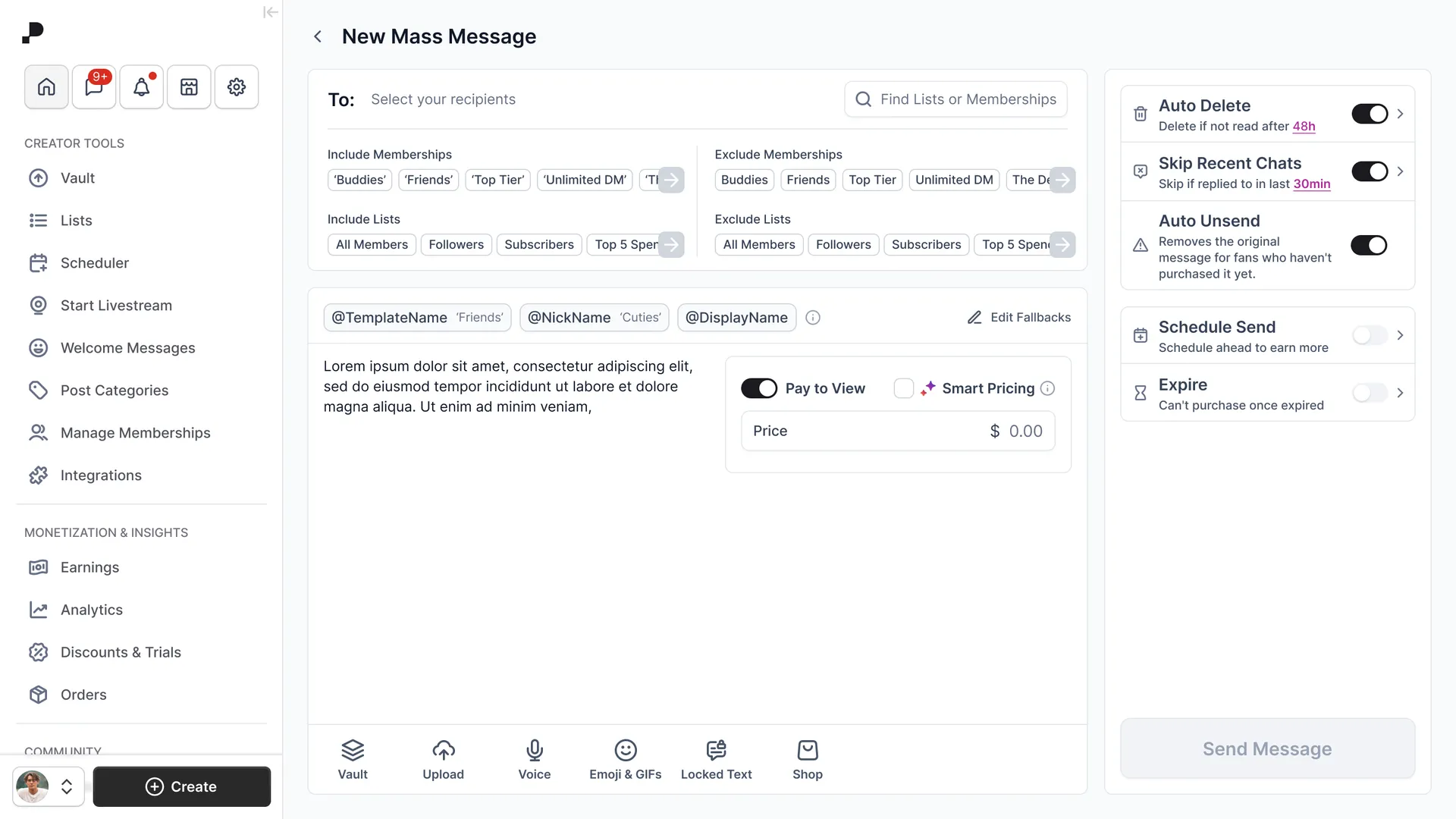 new-creator-homepage