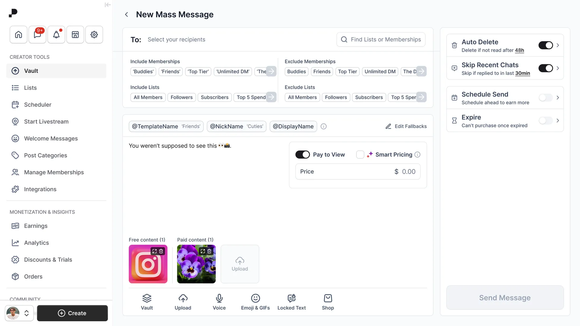new-creator-homepage