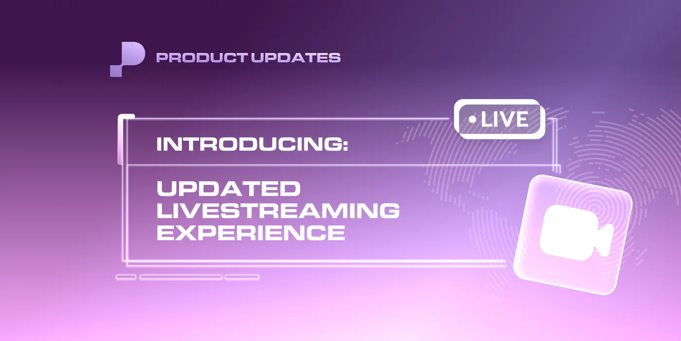 🌐 Upgraded Livestream Experience on Mobile
